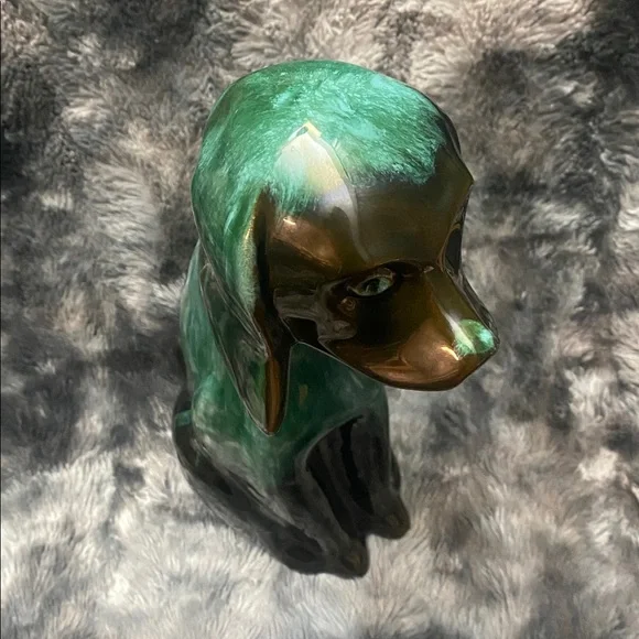 Dog Figure 13.5" Green Black Drip Pet Lovers - Picture 13 of 16